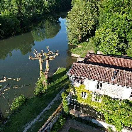 Villa Le Gué Renard-un Balcon Sur La Charente Jarnac Esterno foto